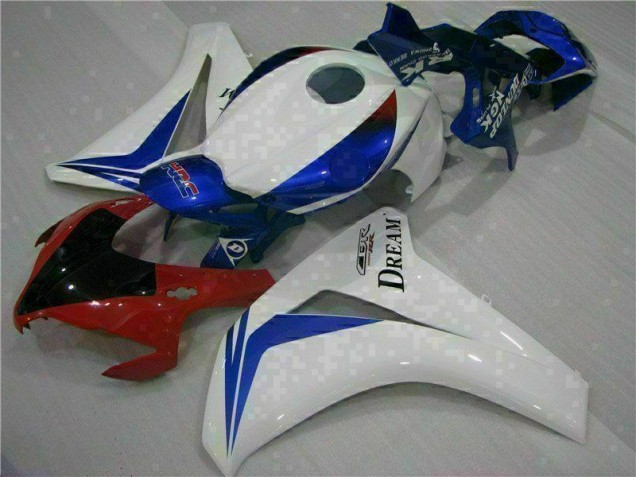 08-11 White Blue Honda CBR1000RR Full Motorcycle Fairing Kits 08-11 White Blue Honda CBR1000RR Full Motorcycle Fairing Kits