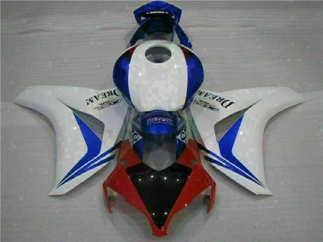 08-11 White Blue Honda CBR1000RR Full Motorcycle Fairing Kits 08-11 White Blue Honda CBR1000RR Full Motorcycle Fairing Kits