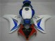 08-11 White Blue Honda CBR1000RR Full Motorcycle Fairing Kits 08-11 White Blue Honda CBR1000RR Full Motorcycle Fairing Kits