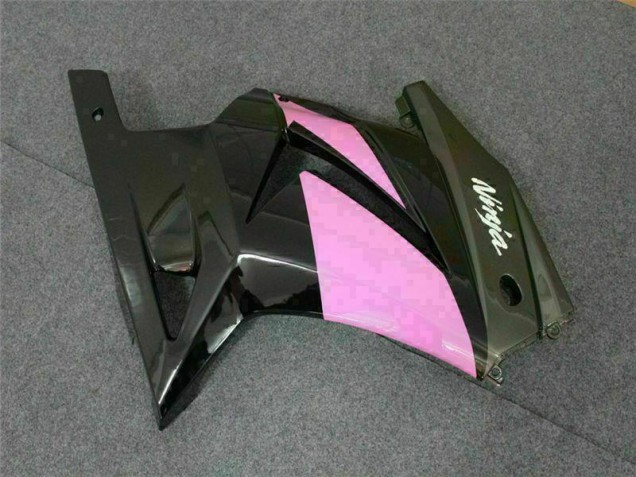 08-12 Black Pink Ninja Kawasaki EX250 Motorcycle Fairings 08-12 Black Pink Ninja Kawasaki EX250 Motorcycle Fairings