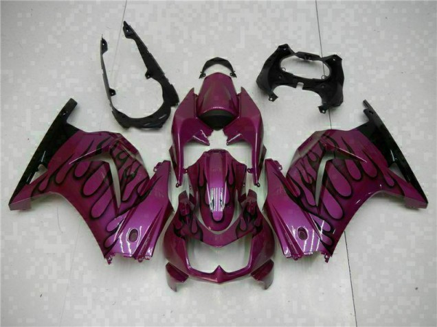 08-12 Purple Kawasaki EX250 Motorcycle Fairings 08-12 Purple Kawasaki EX250 Motorcycle Fairings
