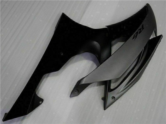 08-16 Matte Black Yamaha YZF R6 Motorcycle Bodywork