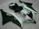 08-16 White Black Yamaha YZF R6 Motorcycle Fairing