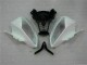 08-16 White Black Yamaha YZF R6 Motorcycle Fairing