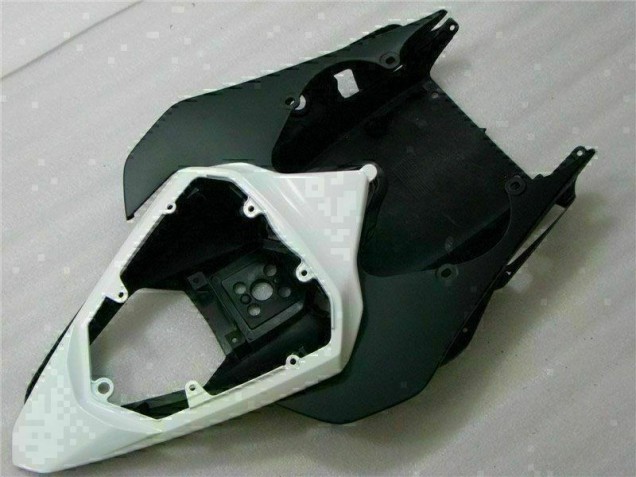 08-16 White Black Yamaha YZF R6 Motorcycle Fairing