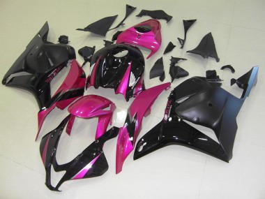 09-12 Pink Black Honda CBR600RR Motorcycle Fairings