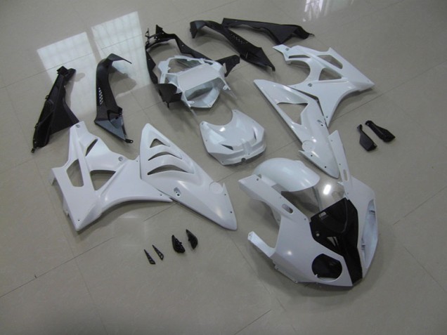 09-14 White BMW S1000RR Motorcycle Fairings 09-14 White BMW S1000RR Motorcycle Fairings