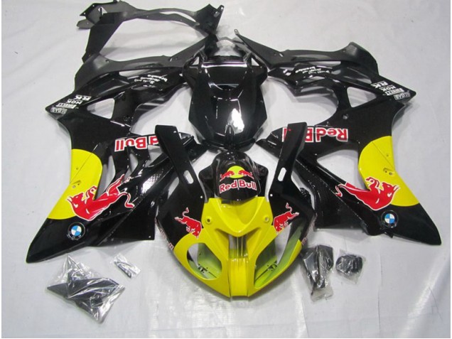 09-14 Yellow Black RedBull BMW S1000RR Motorcycle Fairings 09-14 Yellow Black RedBull BMW S1000RR Motorcycle Fairings