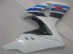 09-16 White Blue Suzuki GSXR 1000 Motorcycle Fairings