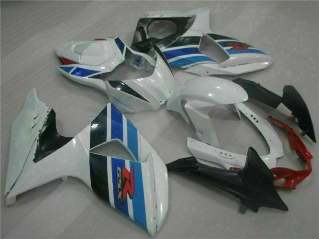 09-16 White Suzuki GSXR 1000 Motorcycle Fairings 09-16 White Suzuki GSXR 1000 Motorcycle Fairings