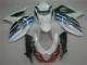 09-16 White Suzuki GSXR 1000 Motorcycle Fairings 09-16 White Suzuki GSXR 1000 Motorcycle Fairings
