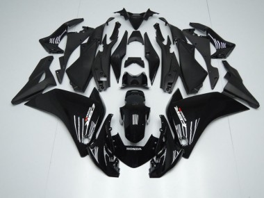 11-13 Black Honda CBR250RR Motorcycle Fairings