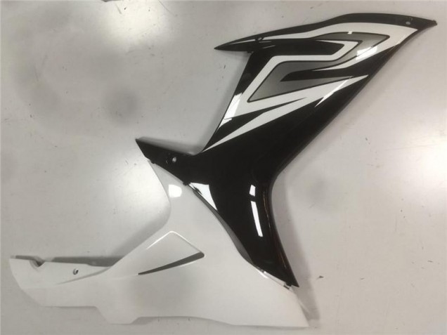 11-21 Black White Suzuki GSXR 600/750 Motorcycle Fairing