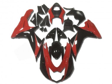 11-21 Red Black Suzuki GSXR 600/750 Motorcycle Fairing