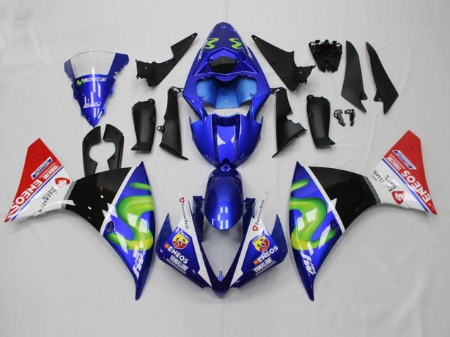12-14 Blue White Black Red Yamaha YZF R1 Motorcycle Fairings 12-14 Blue White Black Red Yamaha YZF R1 Motorcycle Fairings