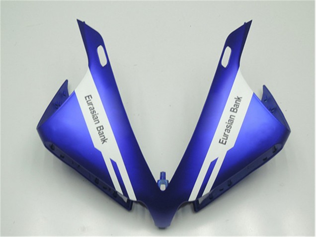 12-14 Blue White Black Yamaha YZF R1 Motorcycle Fairings