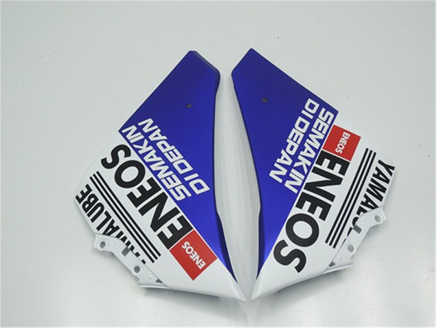 12-14 Blue White Black Yamaha YZF R1 Motorcycle Fairings