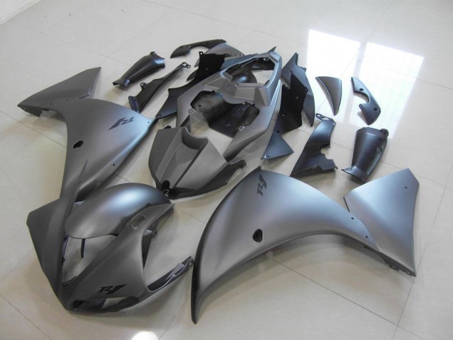 12-14 Dark Grey Yamaha YZF R1 Motorcycle Fairings