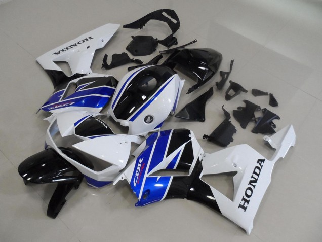 13-21 Blue Black White OEM Style Honda CBR600RR Motorcycle Fairings 13-21 Blue Black White OEM Style Honda CBR600RR Motorcycle Fairings