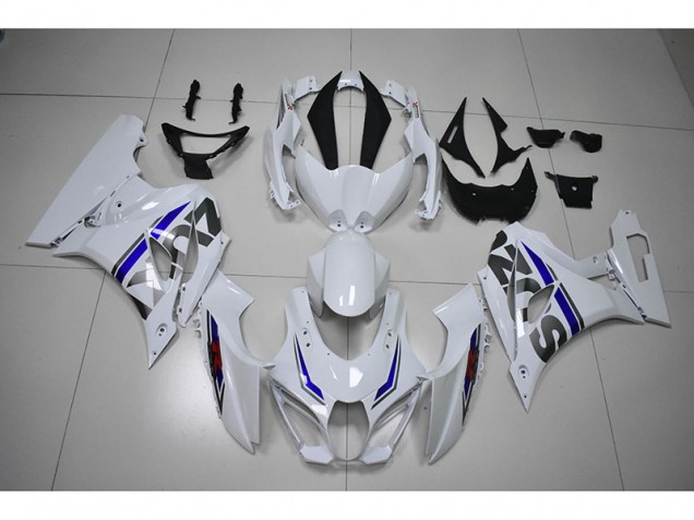 17-21 White Suzuki GSXR 1000 Motorcycle Fairing 17-21 White Suzuki GSXR 1000 Motorcycle Fairing