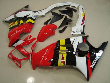 95-98 Red Black White Yellow Honda CBR600 F3 Motorcycle Fairings