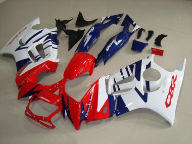 95-98 White Red Blue Honda CBR600 F3 Motorcycle Fairings