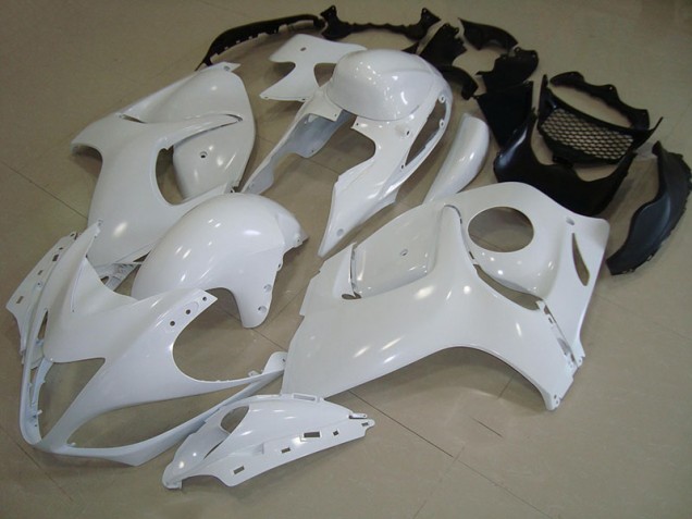 96-07 White Suzuki GSXR 1300 Hayabusa Motorcycle Fairings