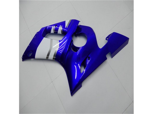 98-02 Blue White Yamaha YZF R6 Motorcycle Fairings 98-02 Blue White Yamaha YZF R6 Motorcycle Fairings