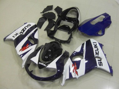 98-03 Blue White Suzuki TL1000R Motorcycle Fairing