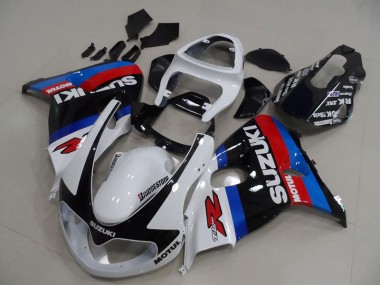 98-03 White Blue Motul Suzuki TL1000R Motorcycle Fairings