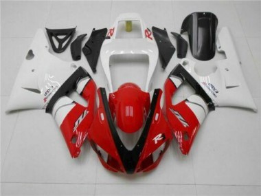 98-99 Red White Yamaha YZF R1 Motorcycle Fairing