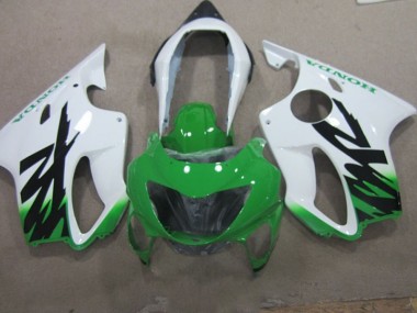 99-00 White Green Honda CBR600 F4 Motorcycle Fairings